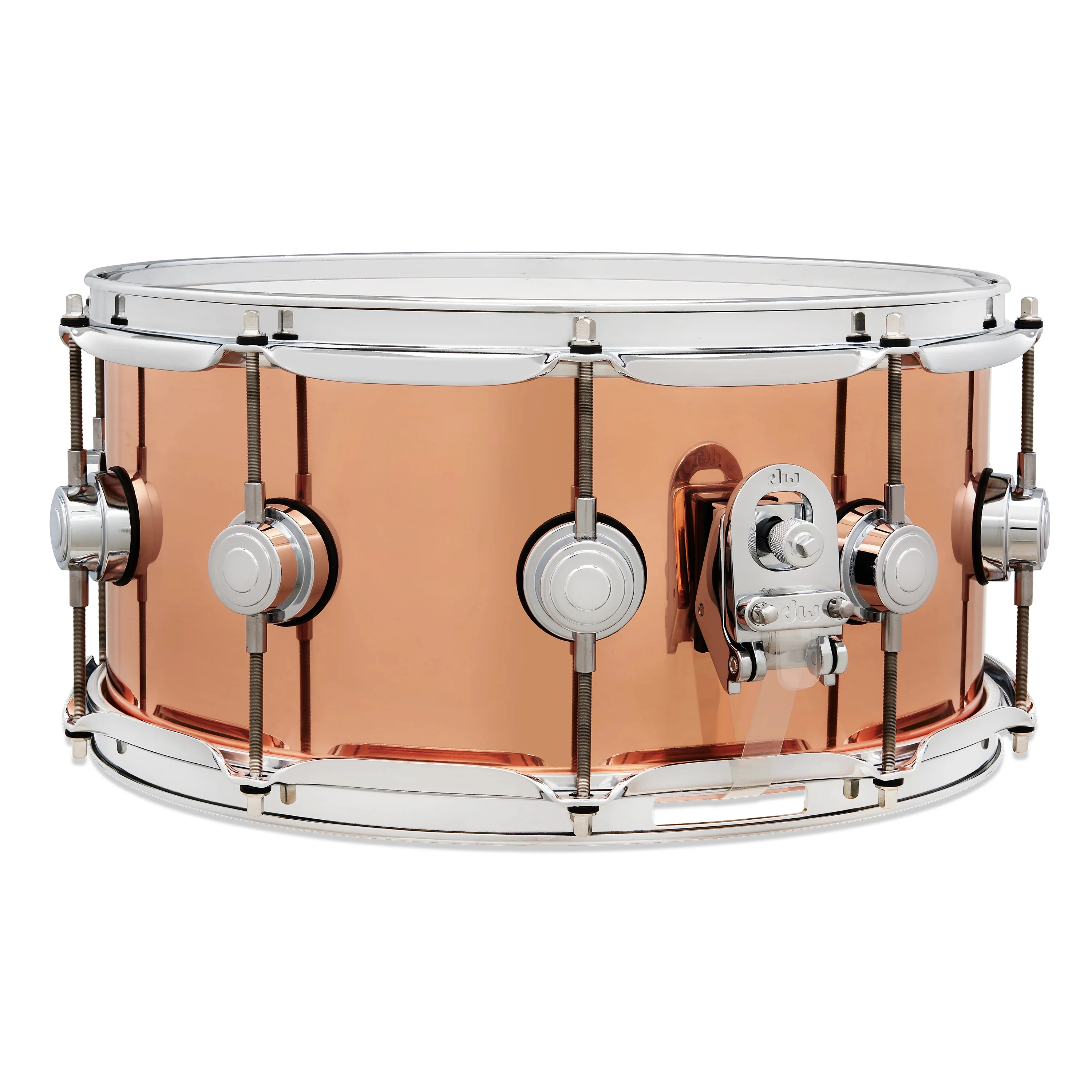 DWs Collector Copper Snare 14x6.5 Nickle Hardware